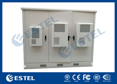 Outdoor Telecom Assembled Base Station Cabinet Hot Dip Galvanized Steel Material