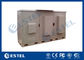 Multi Compartment BTS Outdoor Cabinet , Telecom Equipment Cabinet DDTE025