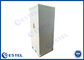 Single Wall Anti Theft Outdoor Telecom Equipment Cabinets With AC Conditioner