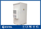 40U Air Conditioner Outdoor Telecom Enclosure 19 Inch Rack Front Access
